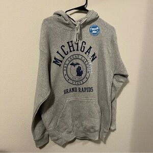Gray Michigan State Hoodie